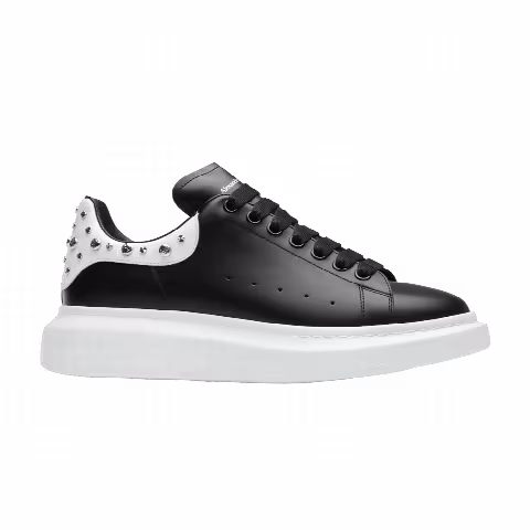 Alexander McQueen Studded Oversized Sneaker 'White Black'