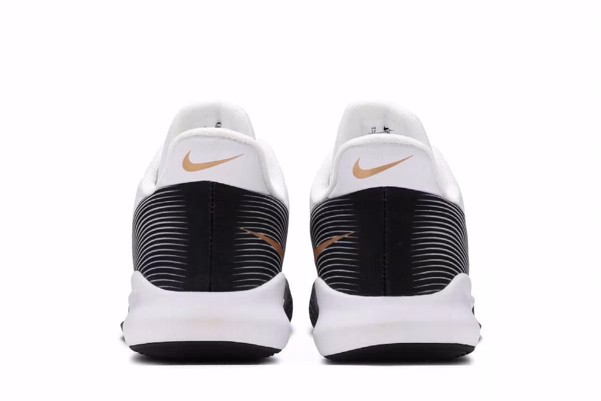 Nike Precision 4 White Metallic Gold, view 7