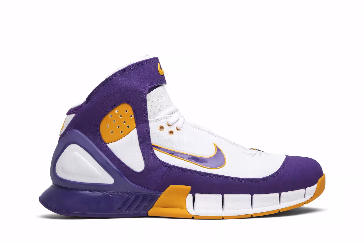 Nike Air Zoom Huarache 2K5 Lakers, view 2