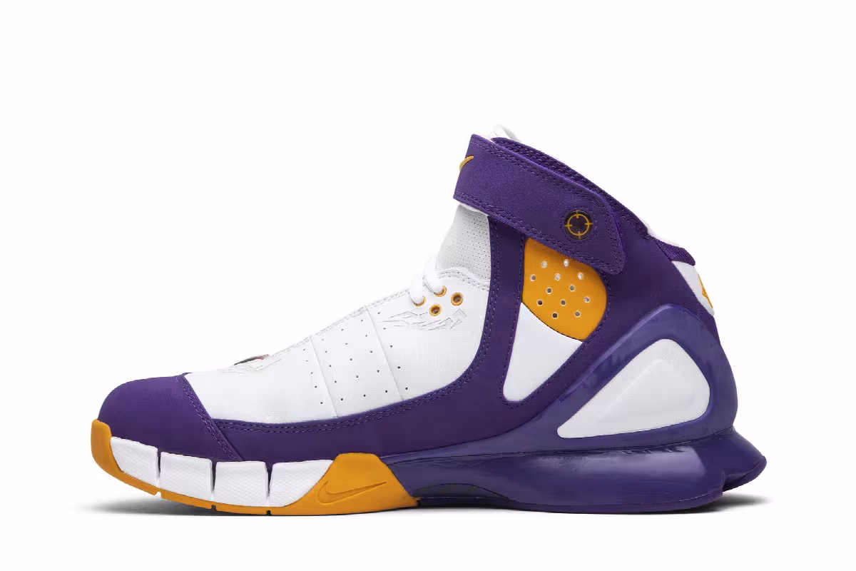 Nike Air Zoom Huarache 2K5 Lakers, view 4