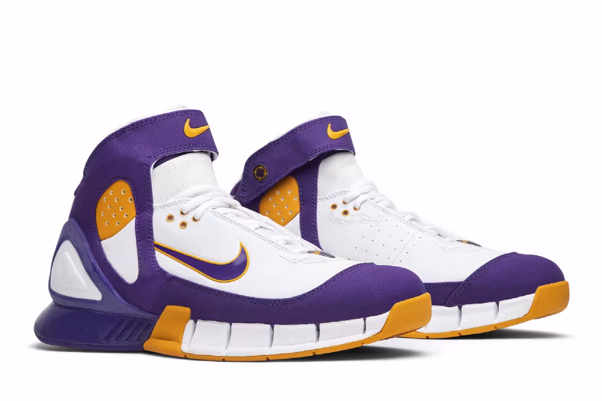 Nike Air Zoom Huarache 2K5 Lakers, view 9