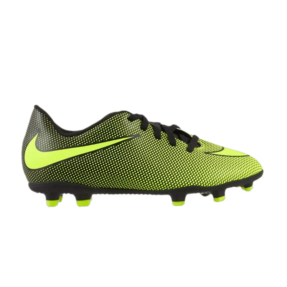 Nike Bravata 2 FG GS Black Volt
