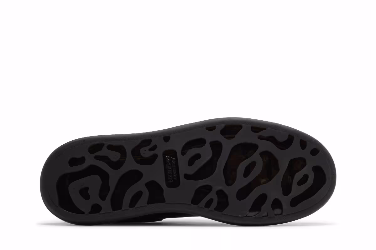 Alexander McQueen Oversized Sneaker Clear Sole - Black, view 5