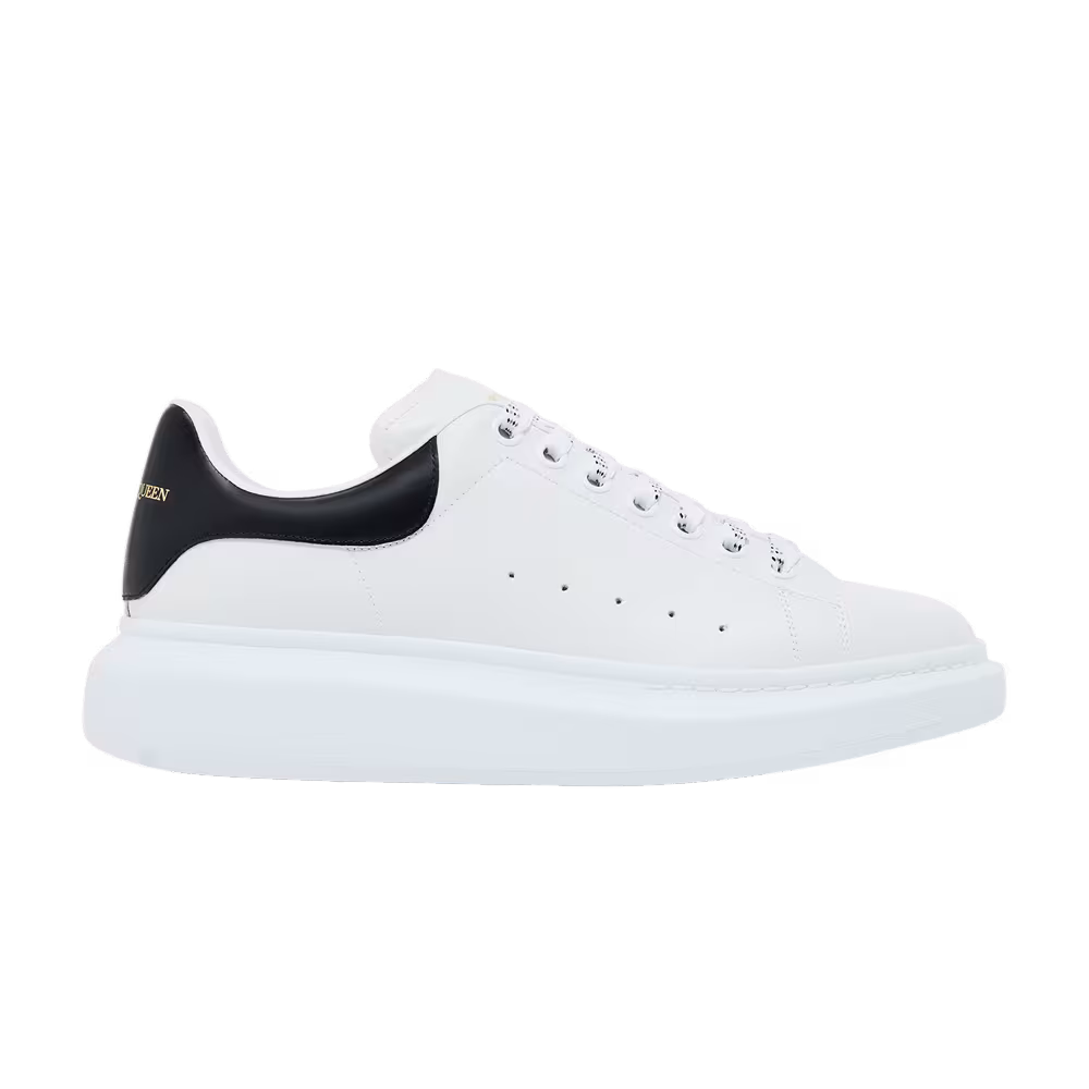Alexander McQueen Oversized Sneaker White Black 2025