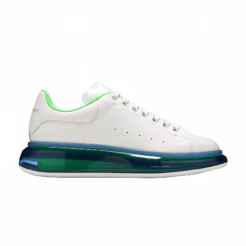 Alexander McQueen Oversized Sneaker 'Transparent Sole - White Blue'