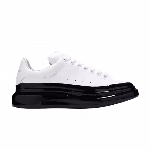 Alexander McQueen Oversized Sneaker 'Paint Dipped - White Black'