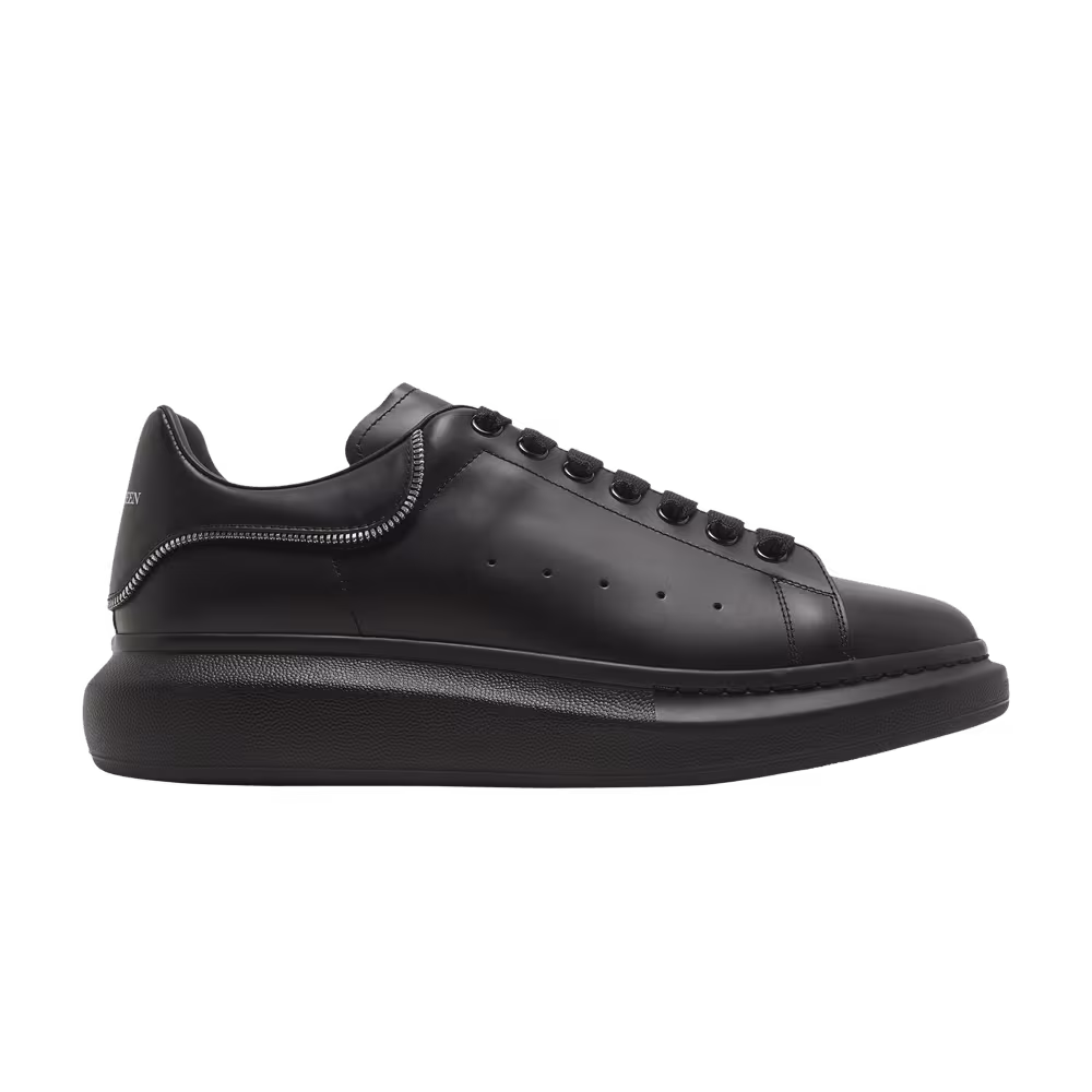 Alexander McQueen Oversized Sneaker Zipper Tooth - Black