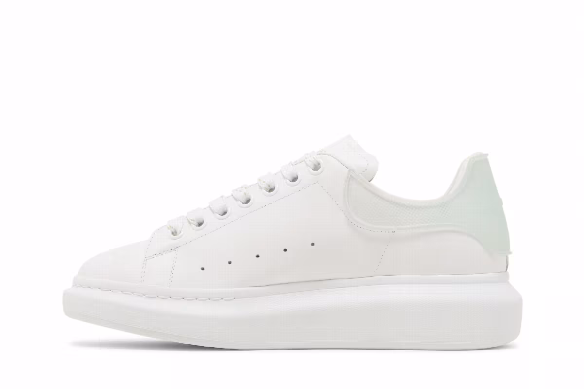 Alexander McQueen Oversized Sneaker White Mint, view 4