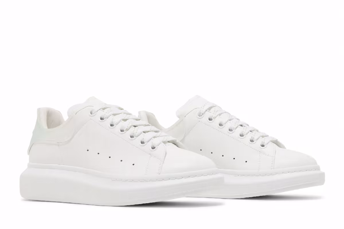 Alexander McQueen Oversized Sneaker White Mint, view 9