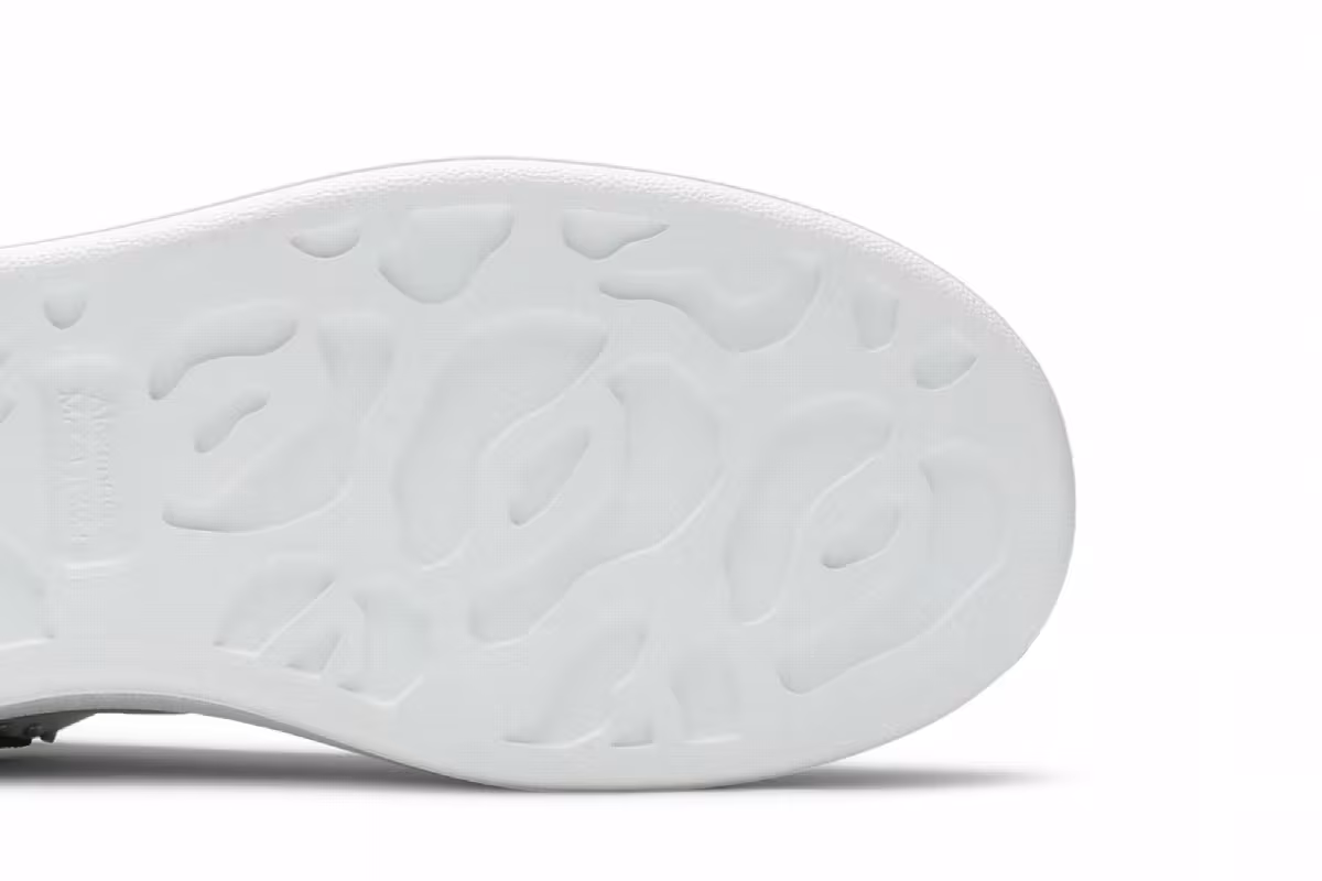 Alexander McQueen Oversized Sneaker White Studs, view 6