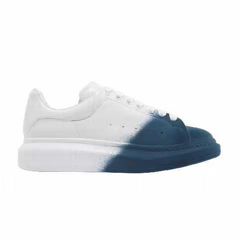 Alexander McQueen Oversized Sneaker 'White Emerald Green Spray'