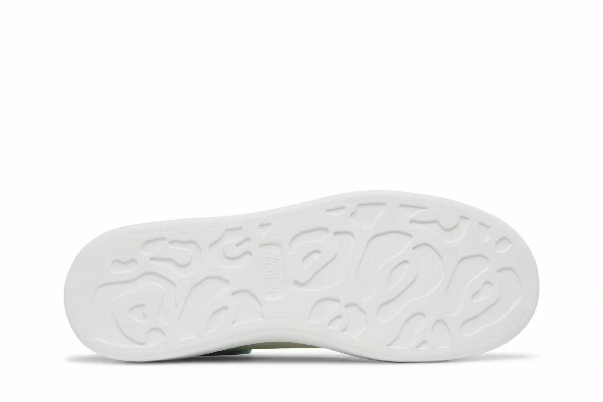 Alexander McQueen Oversized Sneaker White Blue, view 5