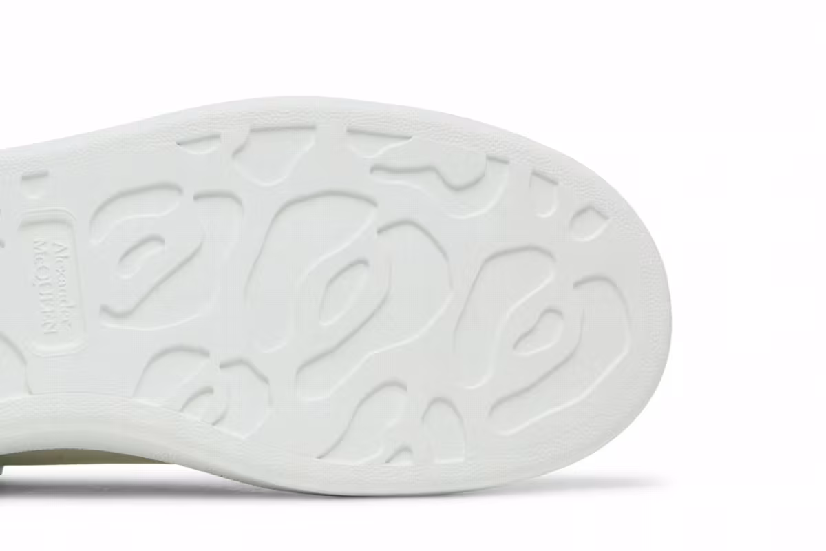 Alexander McQueen Oversized Sneaker White Blue, view 6