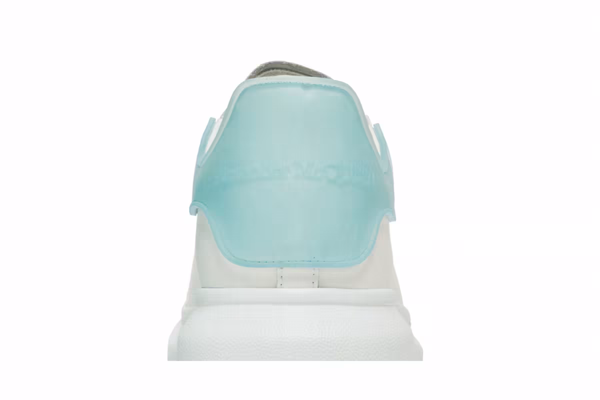 Alexander McQueen Oversized Sneaker White Blue, view 8