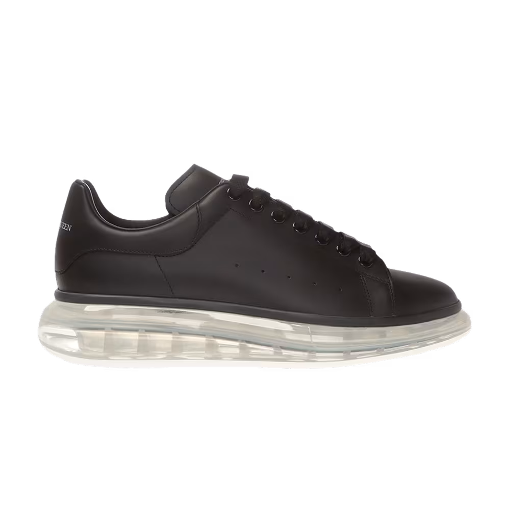 Alexander McQueen Oversized Sneaker Clear Sole - Black