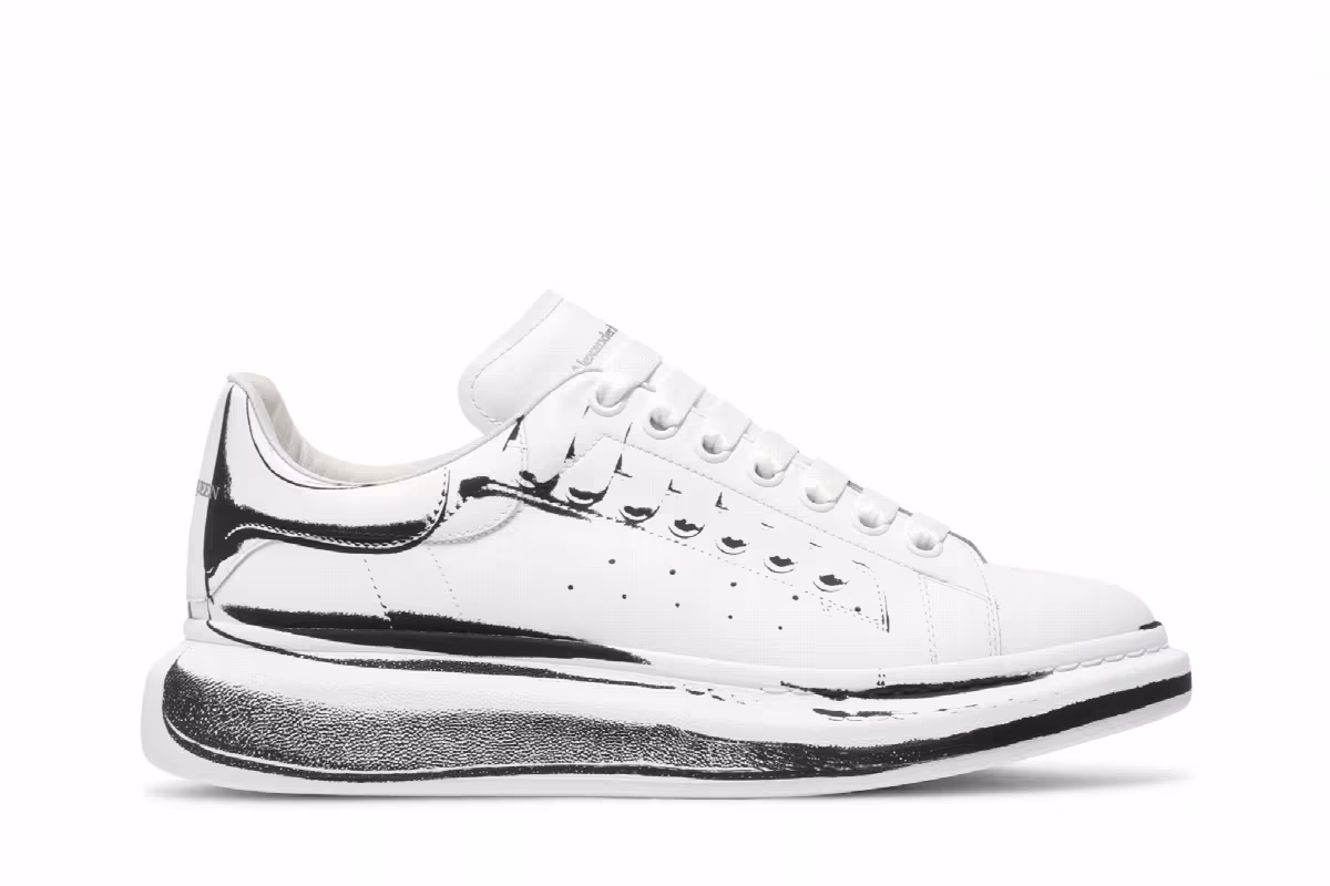 Alexander McQueen Oversized Sneaker Stamped - White, view 2