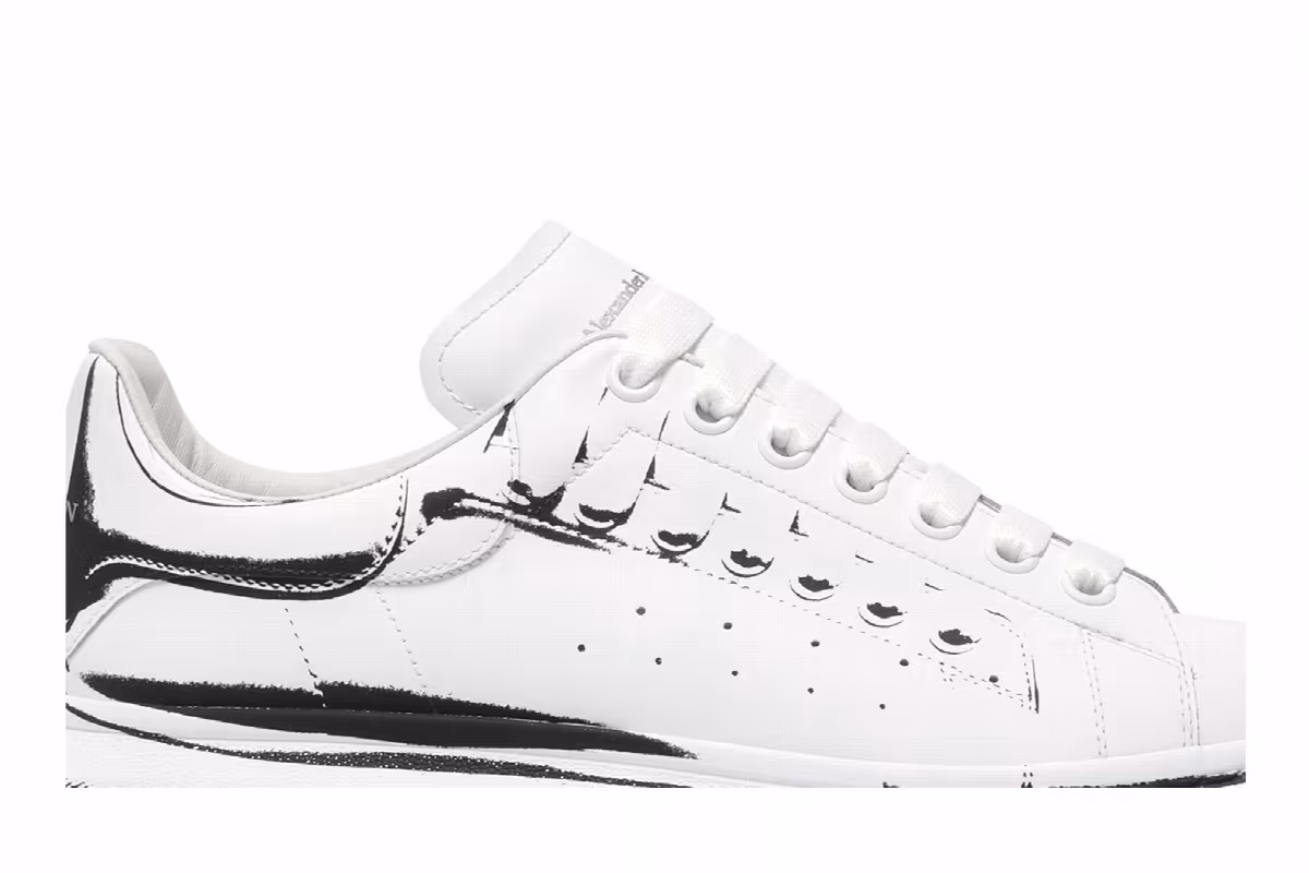 Alexander McQueen Oversized Sneaker Stamped - White, view 3