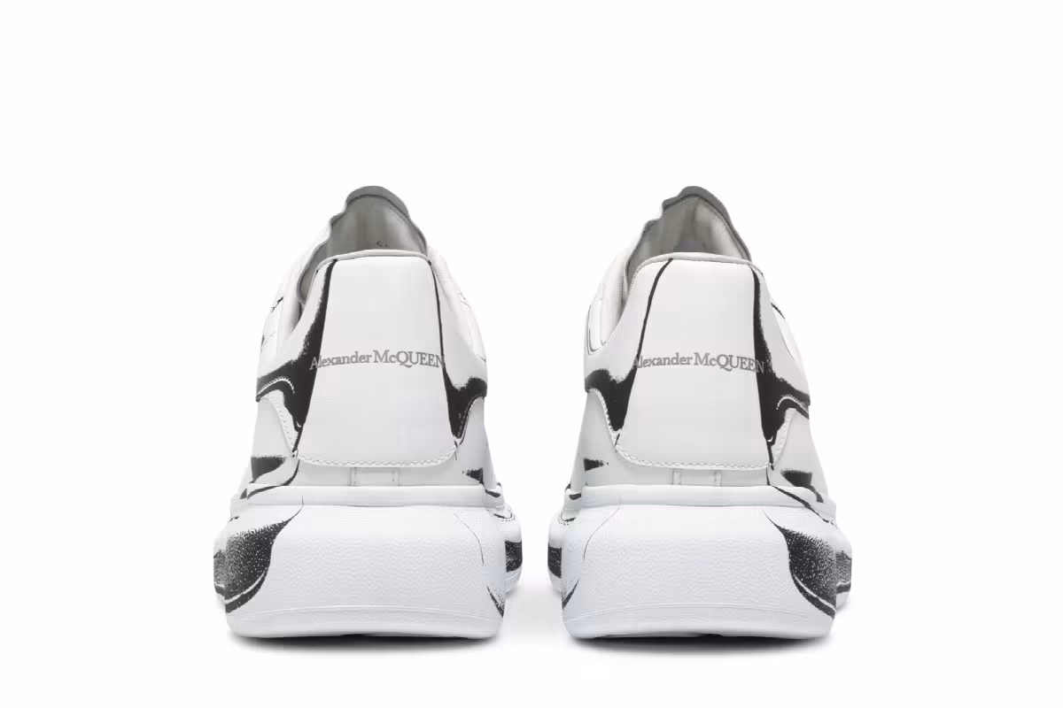 Alexander McQueen Oversized Sneaker Stamped - White, view 7