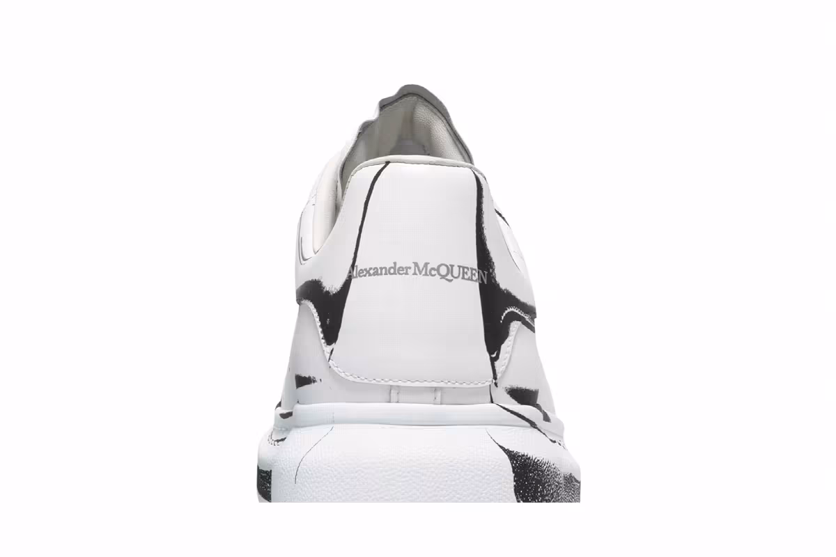 Alexander McQueen Oversized Sneaker Stamped - White, view 8