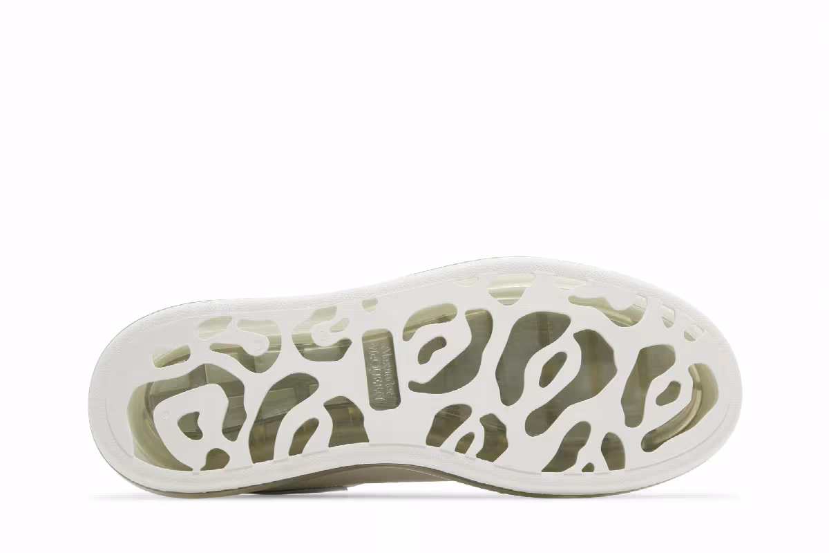 Alexander McQueen Oversized Sneaker Clear Sole - Iridescent, view 5