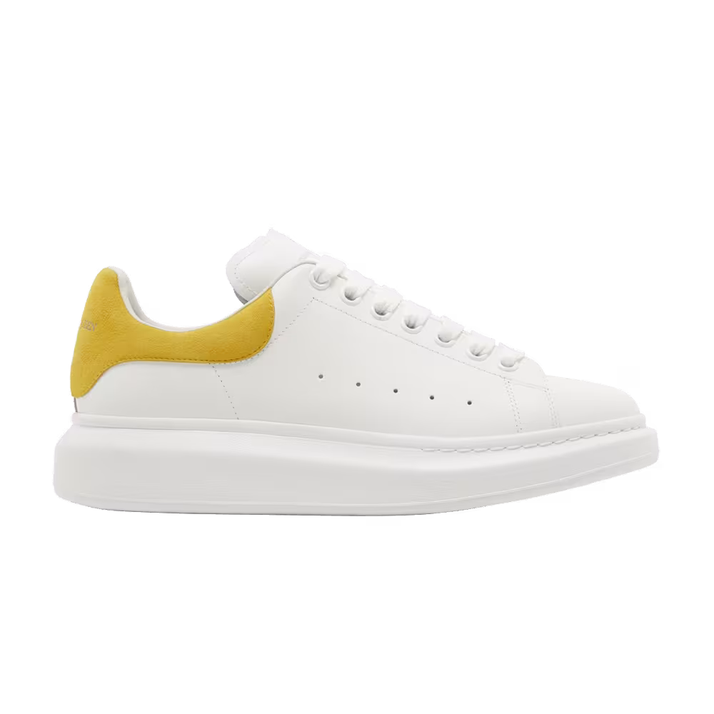Alexander McQueen Oversized Sneaker White Yellow