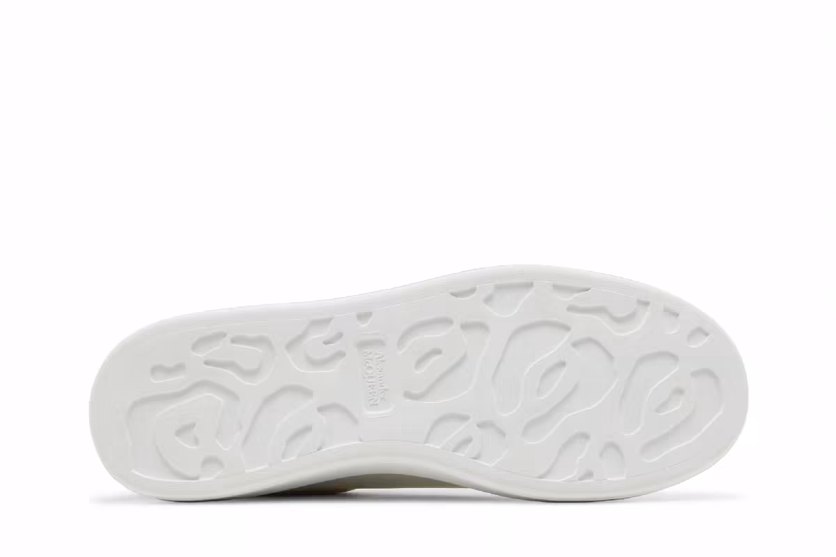 Alexander McQueen Oversized Sneaker White Yellow, view 5