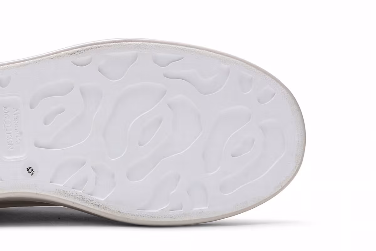 Alexander McQueen Oversized Sneaker Off White, view 6
