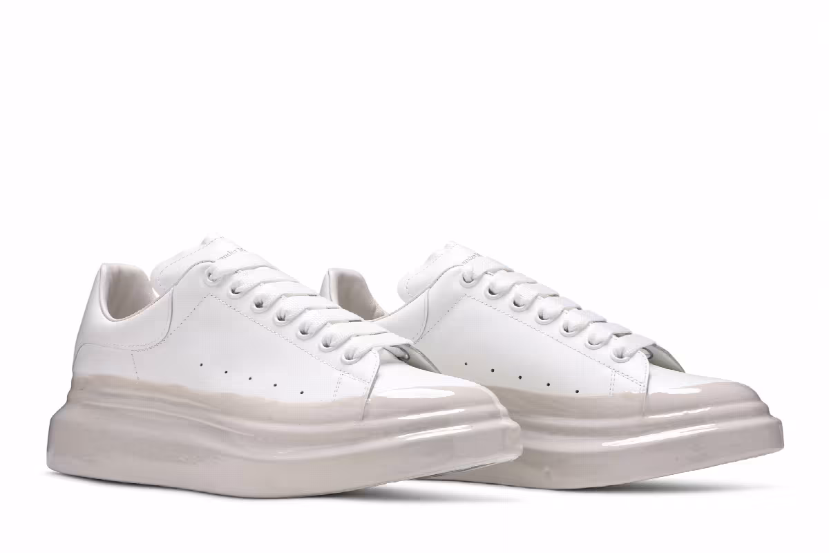 Alexander McQueen Oversized Sneaker Off White, view 9