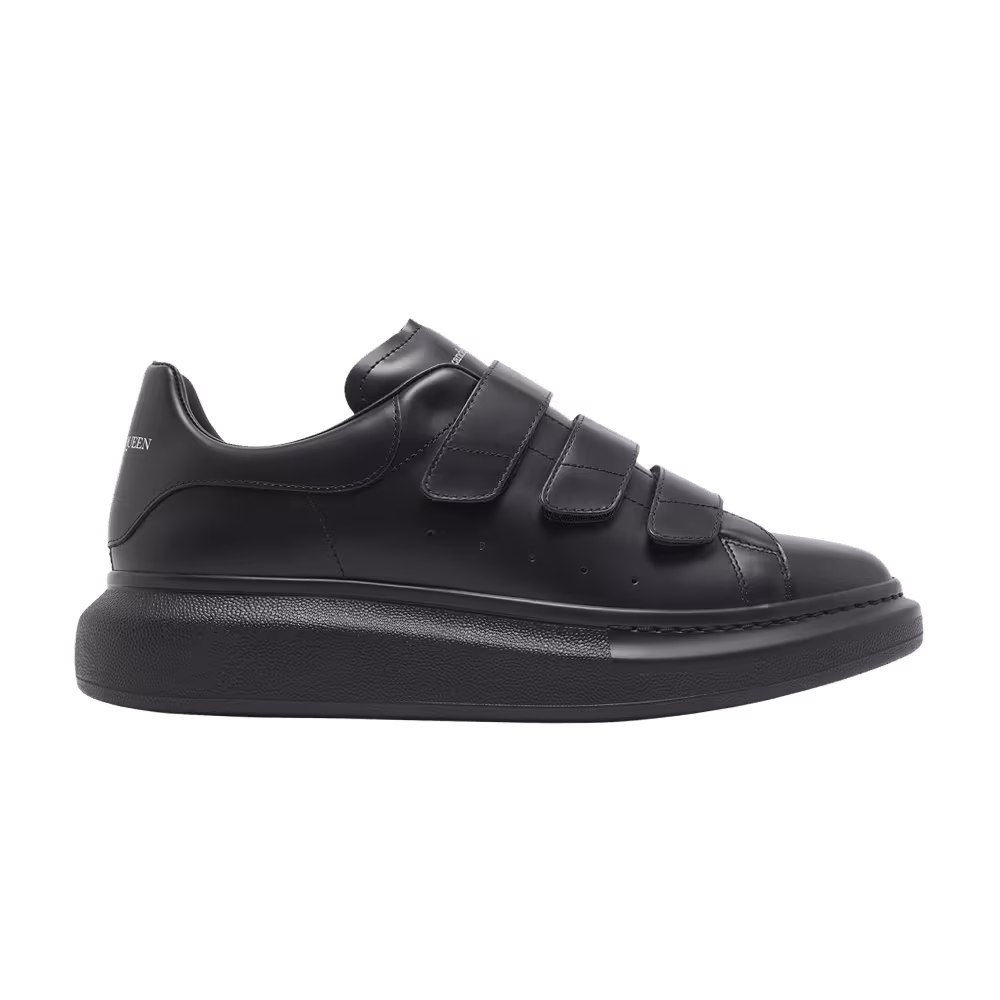 Alexander McQueen Oversized Triple Strap Sneaker Triple Black
