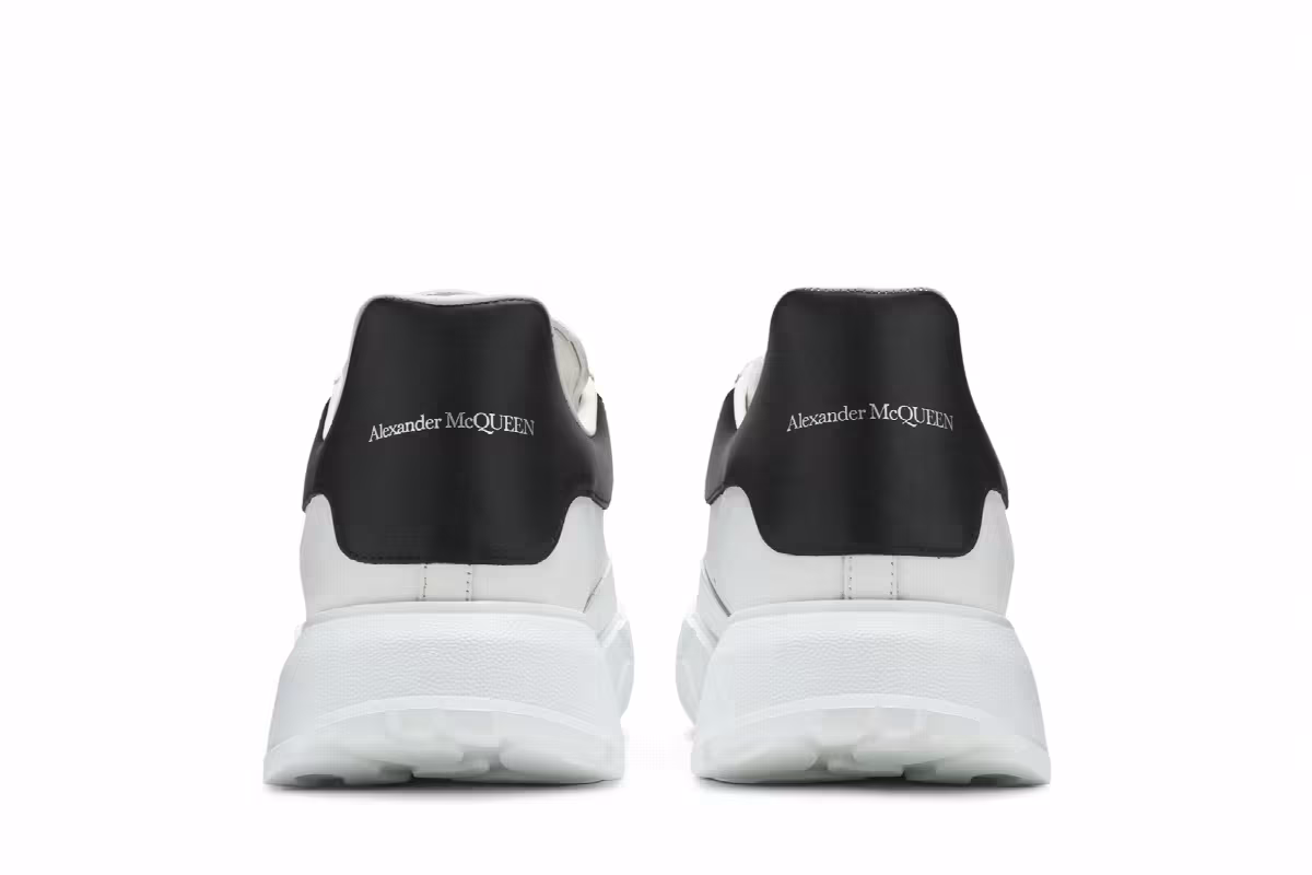 Alexander McQueen Oversized Court Trainer White Mix, view 7