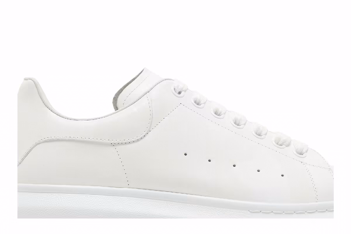 Alexander McQueen Oversized Sneaker White Reflex Print, view 3