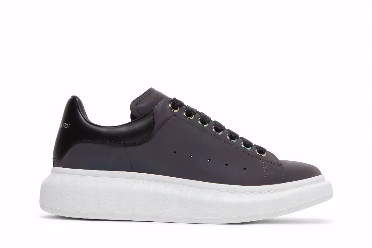 Alexander McQueen Oversized Sneaker Beetle Iridescent, view 2