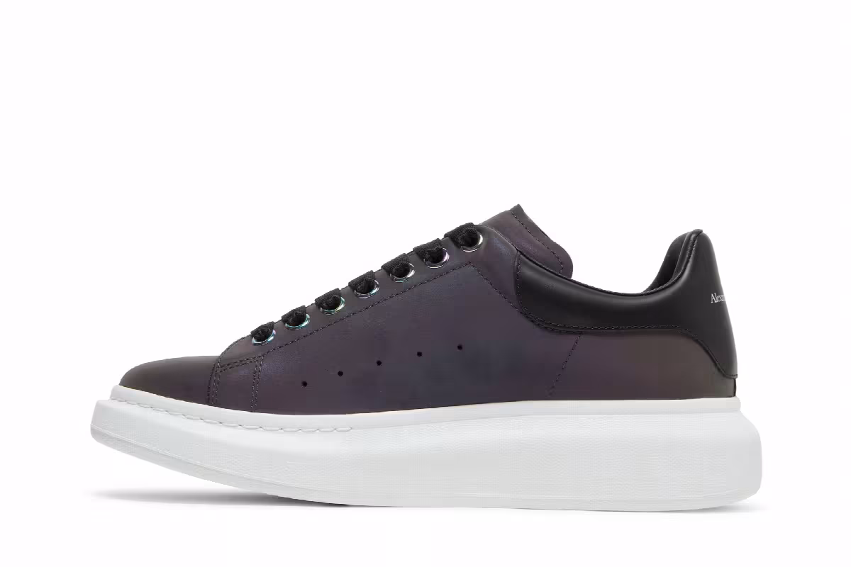 Alexander McQueen Oversized Sneaker Beetle Iridescent, view 4