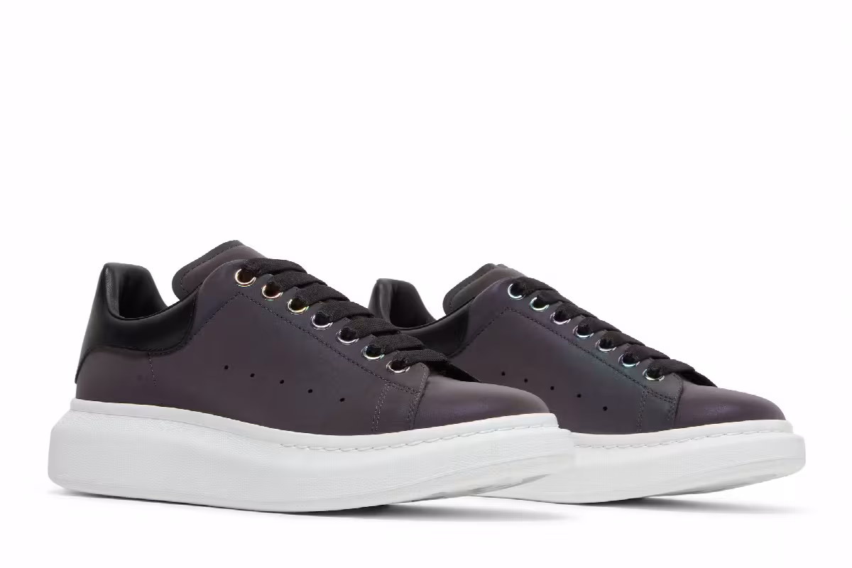 Alexander McQueen Oversized Sneaker Beetle Iridescent, view 9