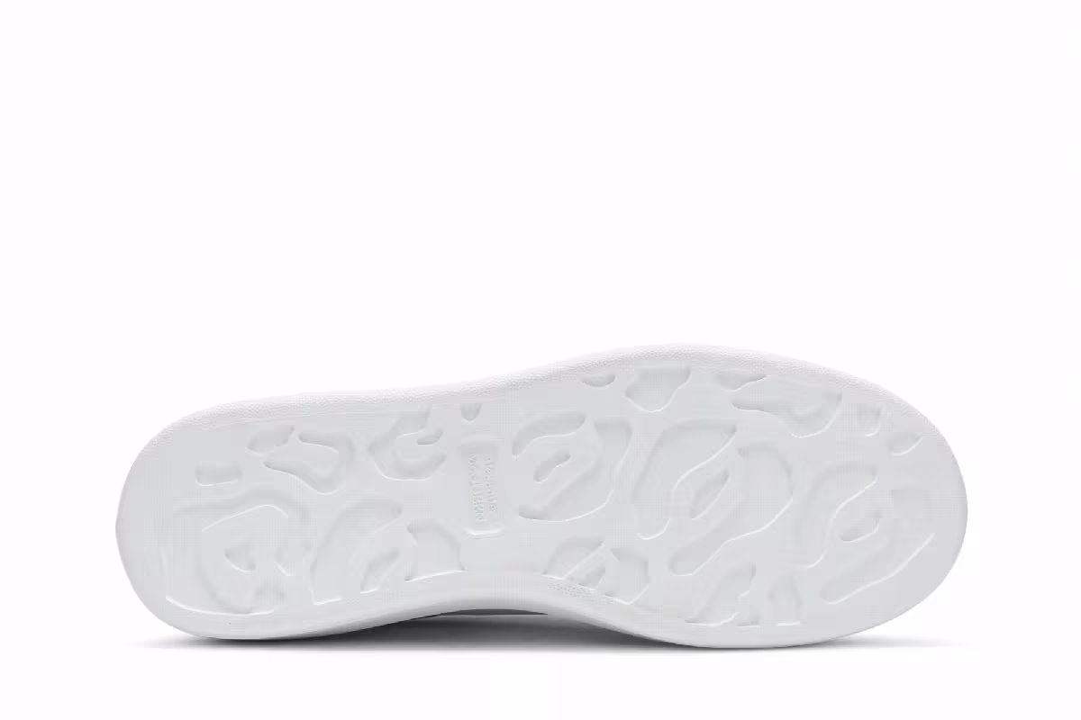 Alexander McQueen Oversized Sneaker White Iridescent, view 5