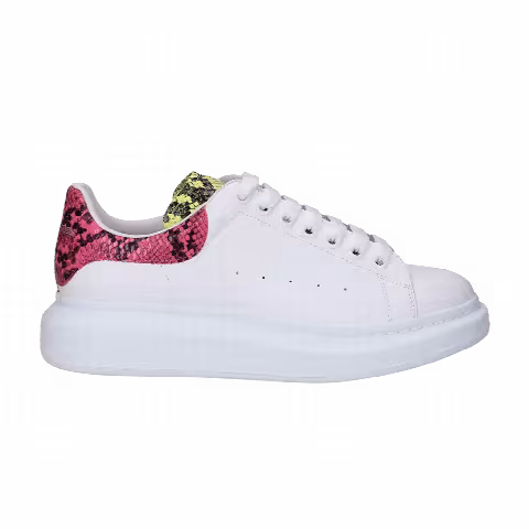 Alexander McQueen Oversized Sneaker 'White Multi Snake Print'