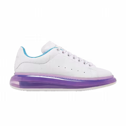 Alexander McQueen Oversized Sneaker 'Transparent Sole - White Purple'