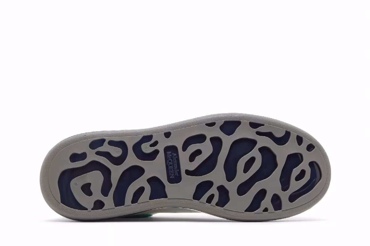 Alexander McQueen Oversized Sneaker Translucent Green, view 5