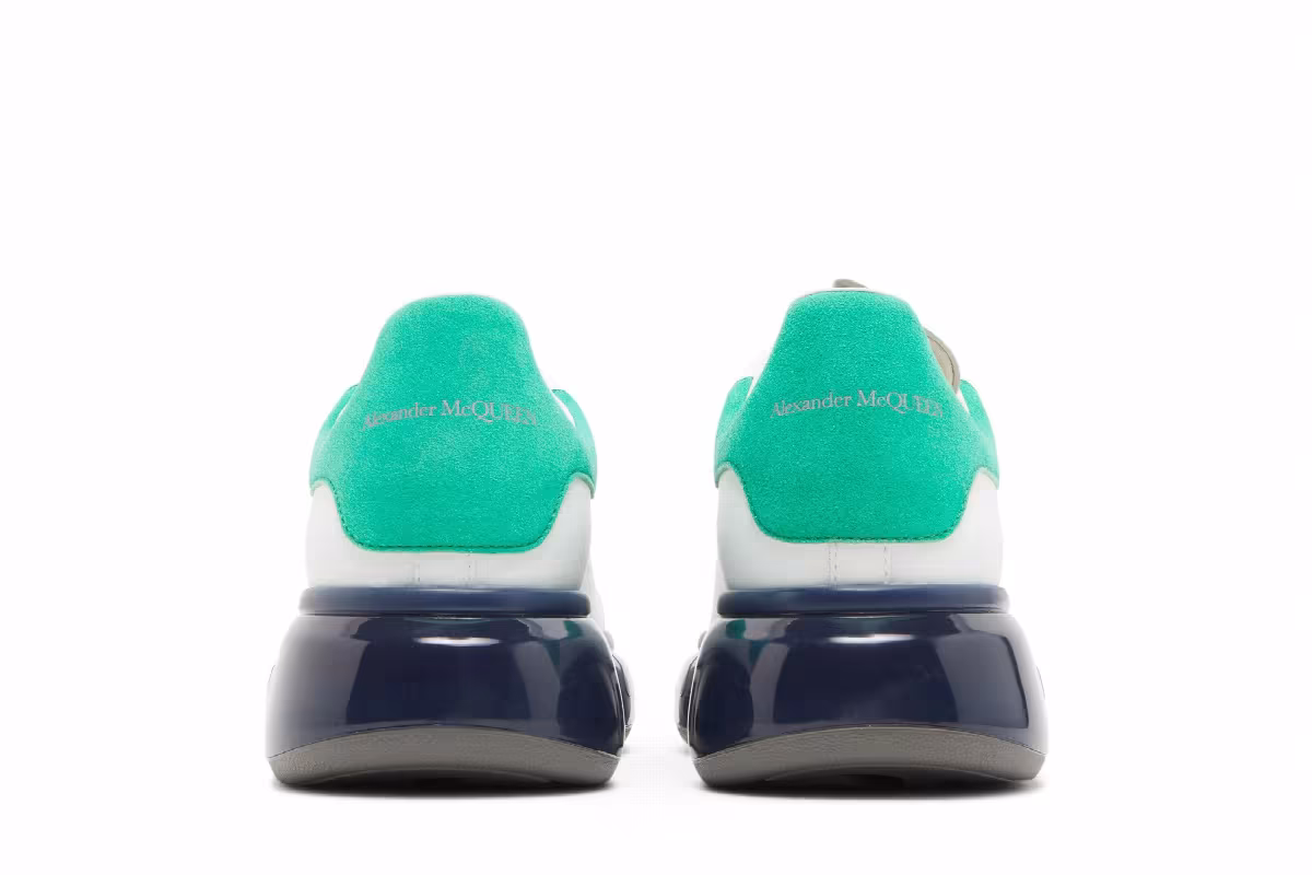 Alexander McQueen Oversized Sneaker Translucent Green, view 7