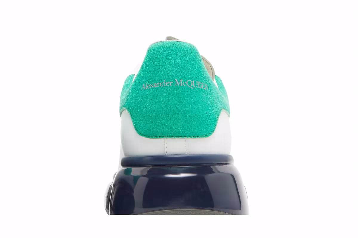 Alexander McQueen Oversized Sneaker Translucent Green, view 8