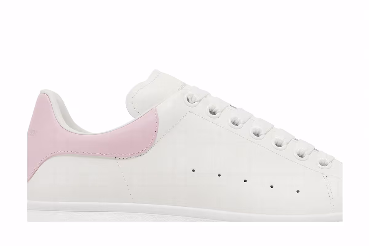 Alexander McQueen Oversized Sneaker White Pink, view 3