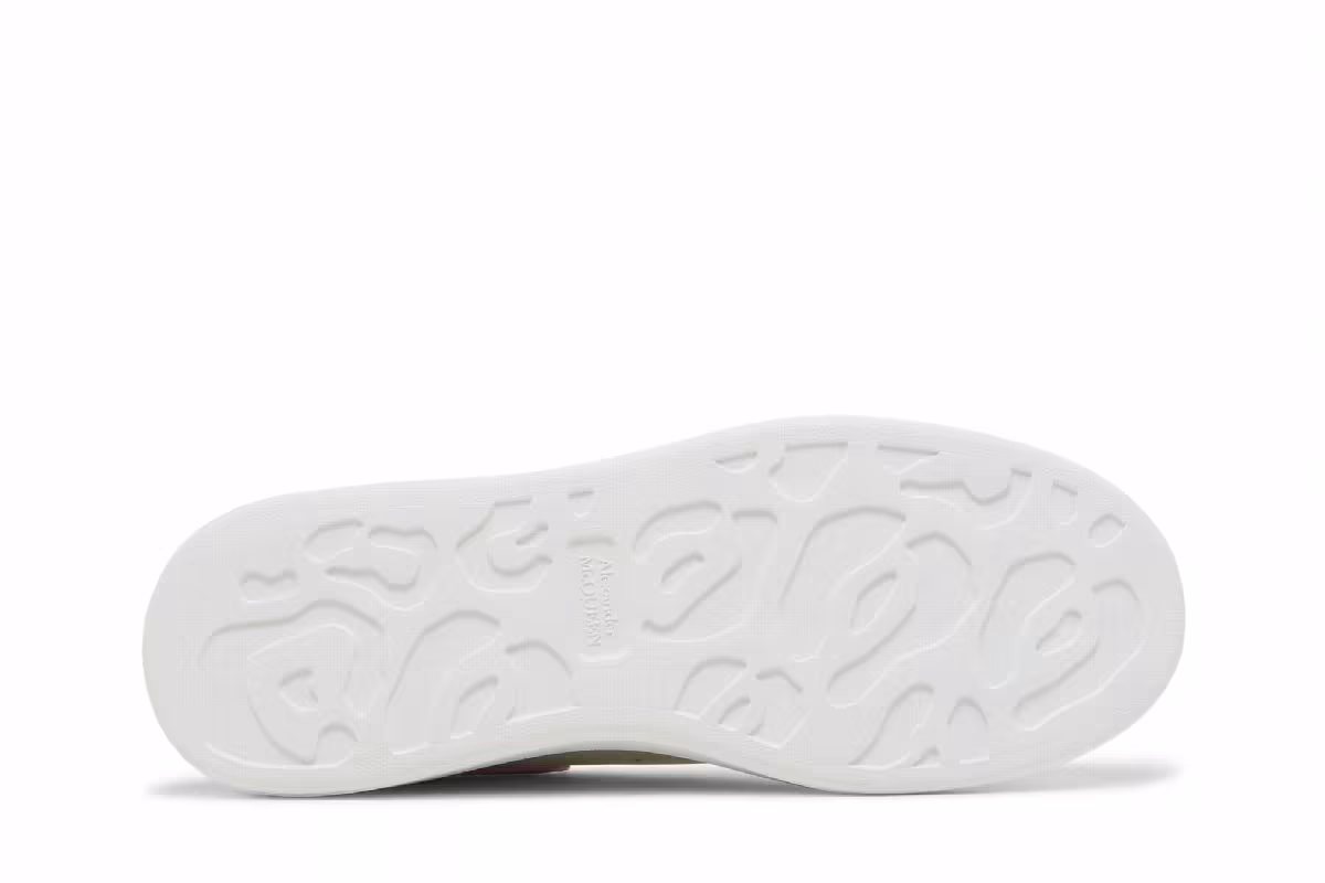 Alexander McQueen Oversized Sneaker White Pink, view 5