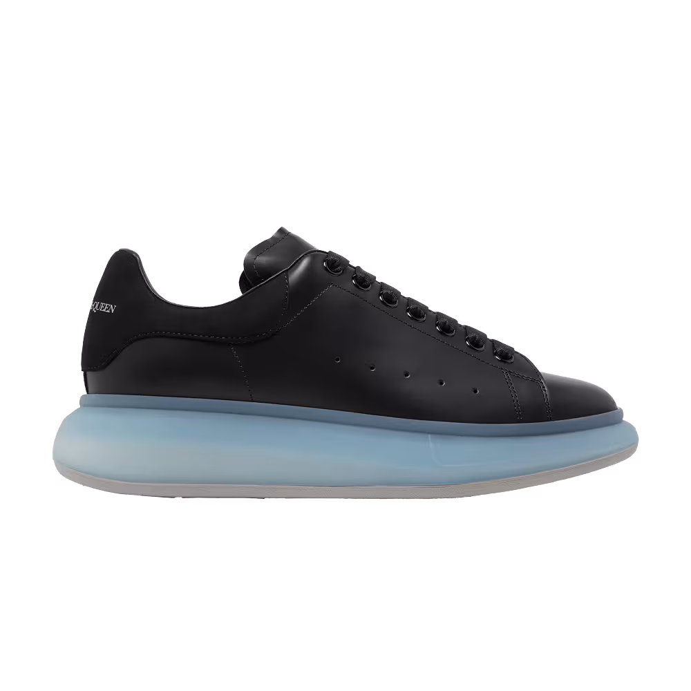 Alexander McQueen Oversized Sneaker Black Frosty Blue