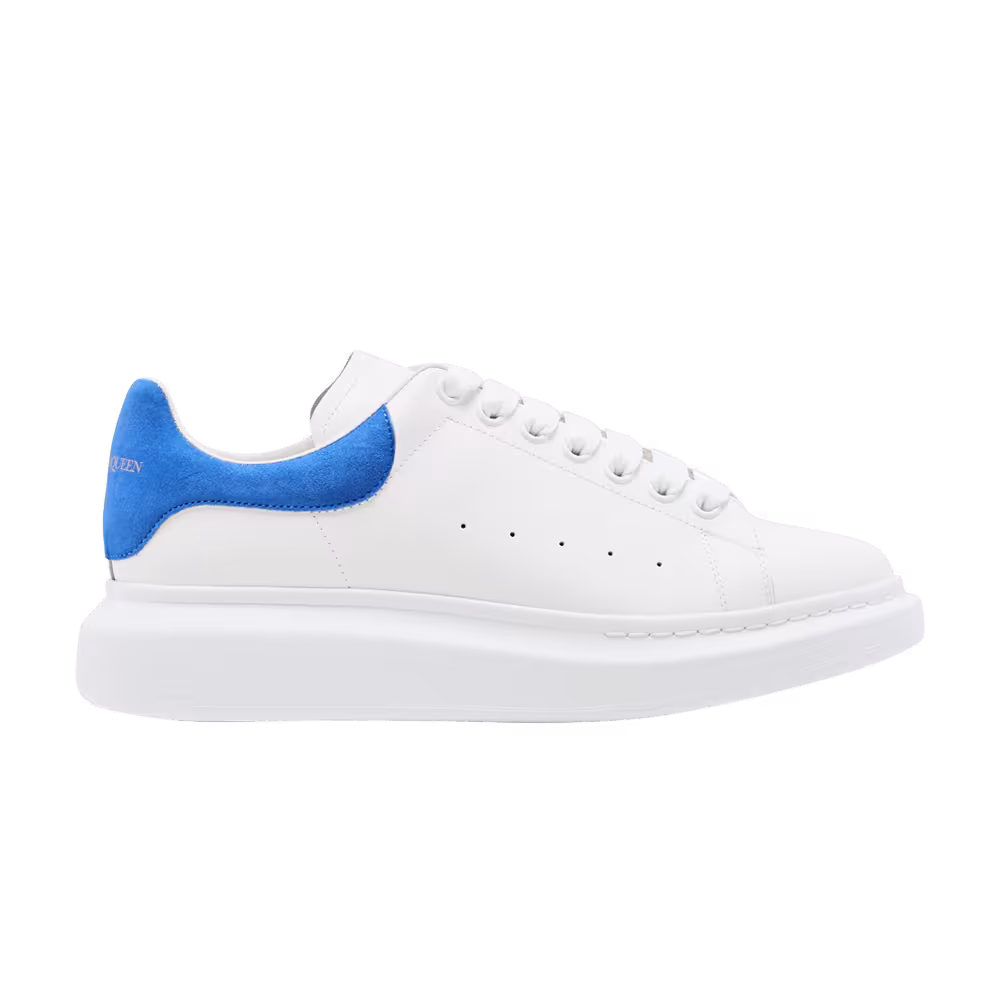 Alexander McQueen Oversized Sneaker White Electric Blue