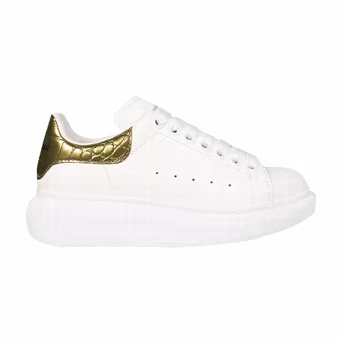 Alexander McQueen Oversized Sneaker 'Gold Crocodile'