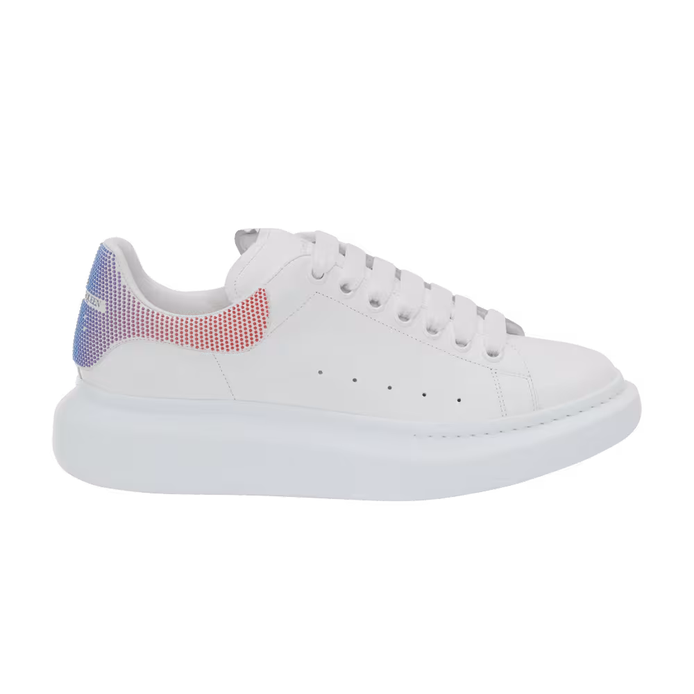 Alexander McQueen Oversized Sneaker White Red Blue
