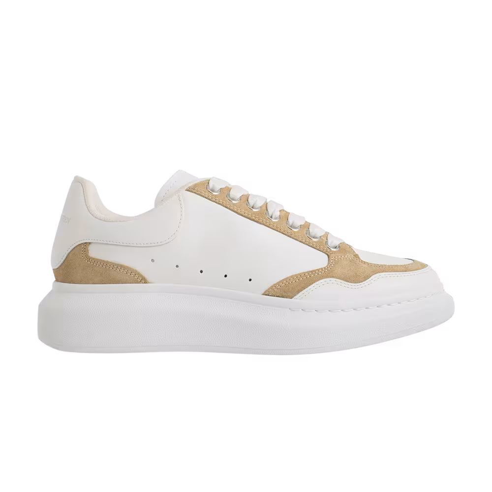 Alexander McQueen Oversized Sneaker Panelled - White Beige