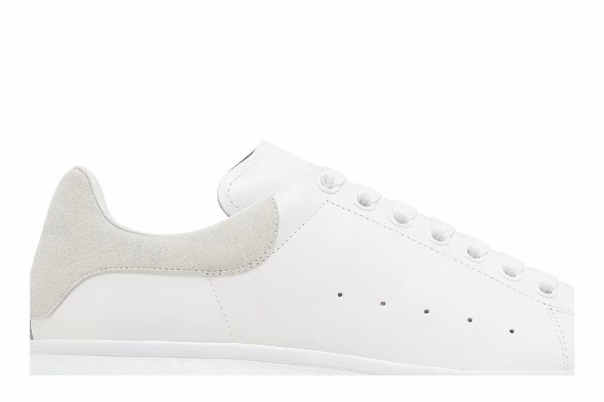 Alexander McQueen Oversized Sneaker White Light Grey, view 3