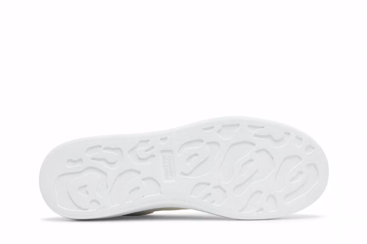 Alexander McQueen Oversized Sneaker White Light Grey, view 5