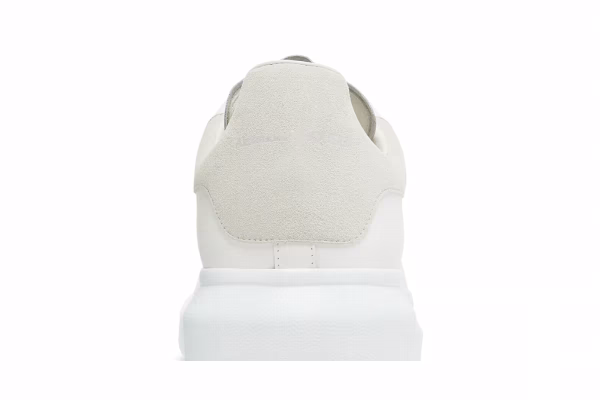Alexander McQueen Oversized Sneaker White Light Grey, view 8